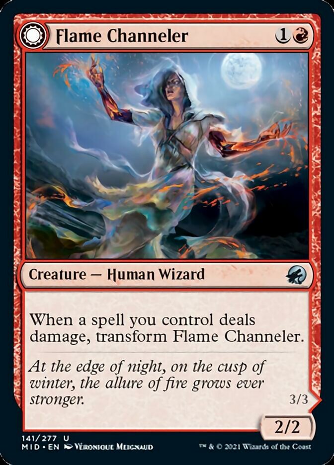 Flame Channeler // Embodiment of Flame [Innistrad: Midnight Hunt] | Exor Games Bridgewater