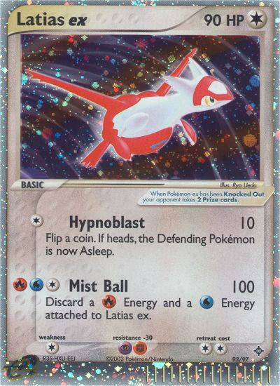 Latias ex (93/97) [EX: Dragon] | Exor Games Bridgewater