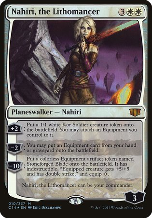 Nahiri, the Lithomancer (Commander 2014) [Commander 2014 Oversized] | Exor Games Bridgewater