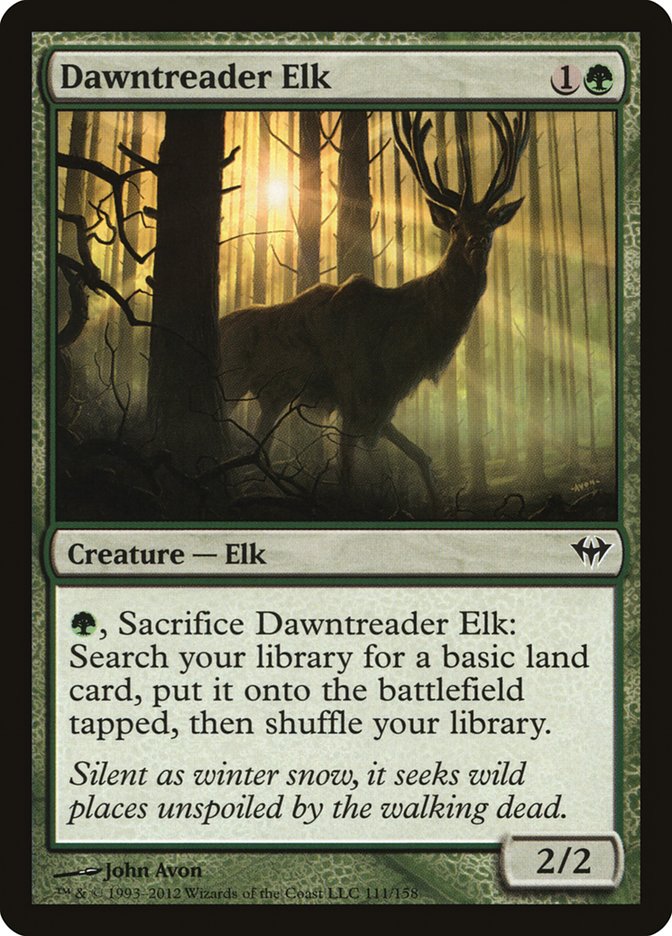 Dawntreader Elk [Dark Ascension] | Exor Games Bridgewater