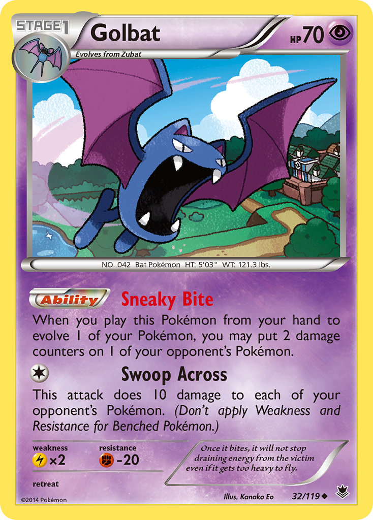 Golbat (32/119) [XY: Phantom Forces] | Exor Games Bridgewater