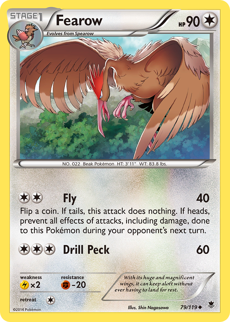 Fearow (79/119) [XY: Phantom Forces] | Exor Games Bridgewater