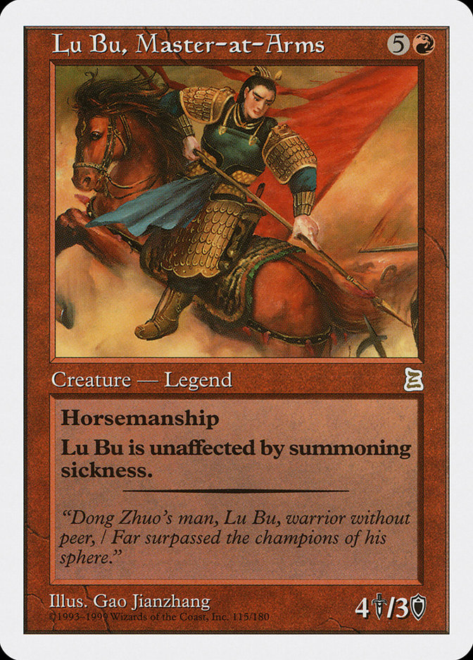 Lu Bu, Master-at-Arms [Portal Three Kingdoms] | Exor Games Bridgewater