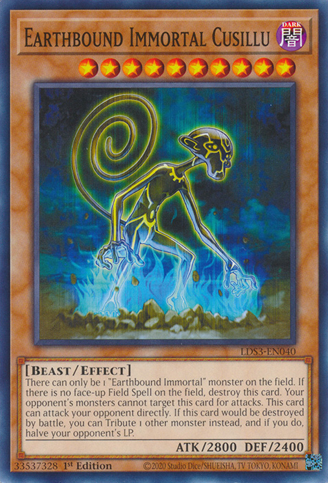 Earthbound Immortal Cusillu [LDS3-EN040] Common | Exor Games Bridgewater