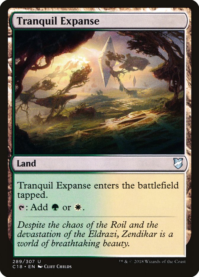 Tranquil Expanse [Commander 2018] | Exor Games Bridgewater
