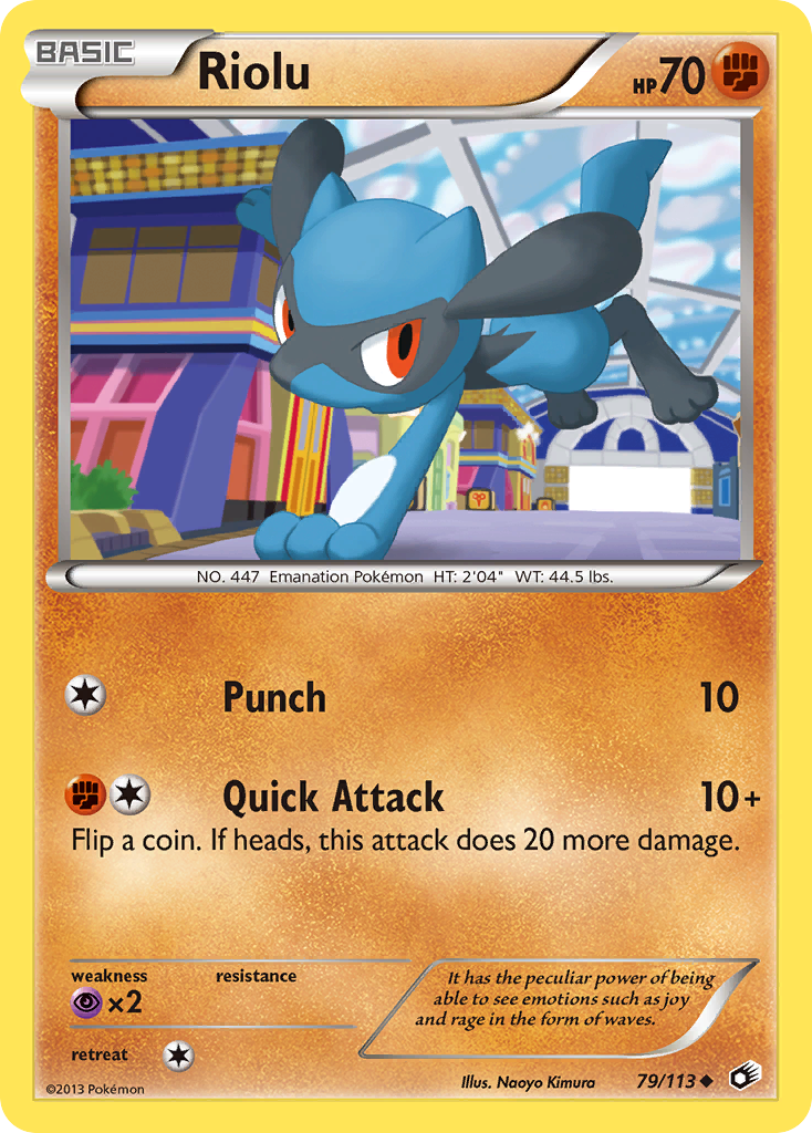 Riolu (79/113) [Black & White: Legendary Treasures] | Exor Games Bridgewater