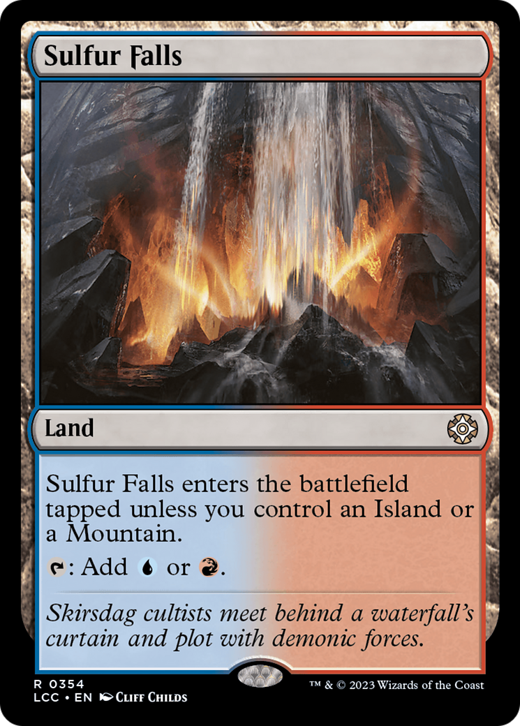 Sulfur Falls [The Lost Caverns of Ixalan Commander] | Exor Games Bridgewater