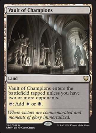 Vault of Champions [Commander Legends] | Exor Games Bridgewater