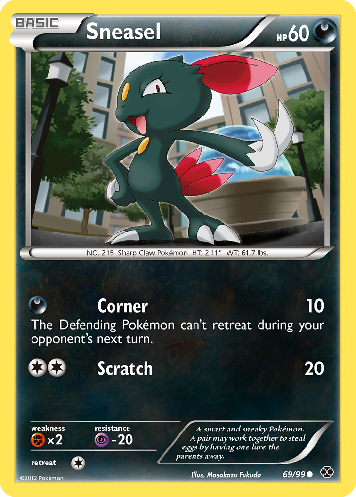 Sneasel (69/99) [Black & White: Next Destinies] | Exor Games Bridgewater