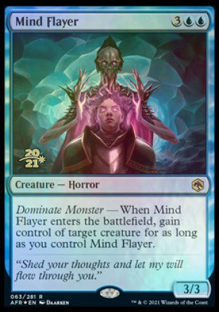 Mind Flayer [Dungeons & Dragons: Adventures in the Forgotten Realms Prerelease Promos] | Exor Games Bridgewater