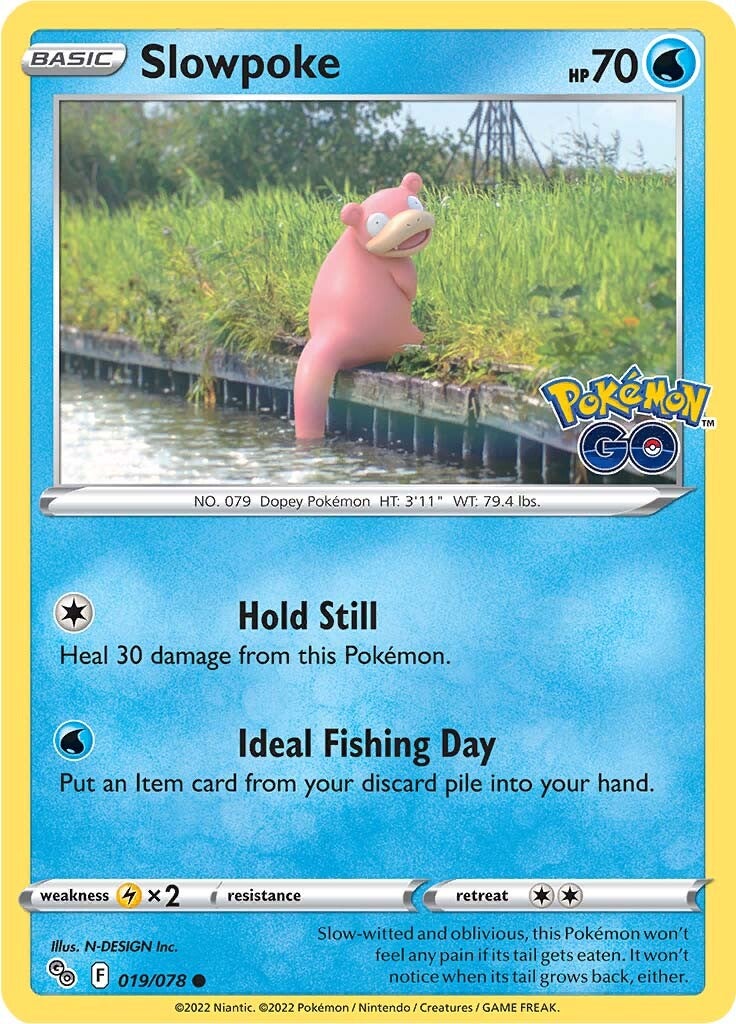 Slowpoke (019/078) [Pokémon GO] | Exor Games Bridgewater