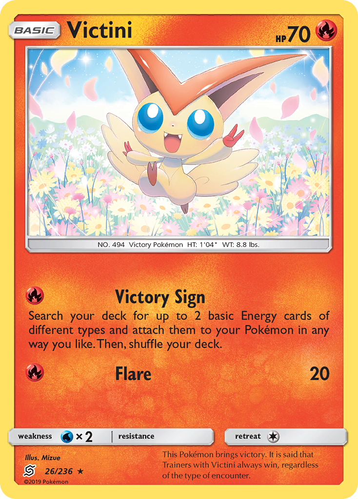 Victini (26/236) [Sun & Moon: Unified Minds] | Exor Games Bridgewater