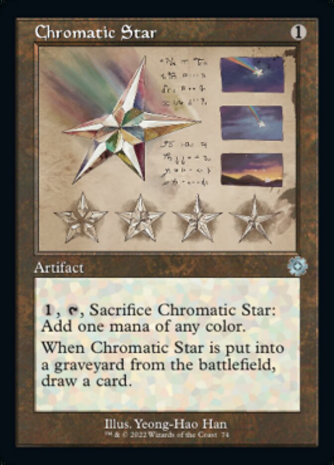 Chromatic Star (Retro Schematic) [The Brothers' War Retro Artifacts] | Exor Games Bridgewater