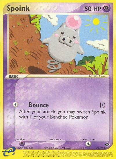 Spoink (73/97) [EX: Dragon] | Exor Games Bridgewater