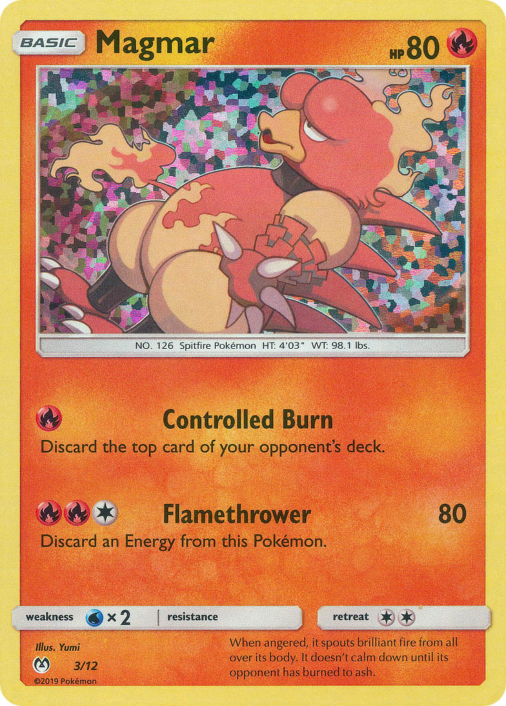 Magmar (3/12) [McDonald's Promos: 2019 Collection] | Exor Games Bridgewater