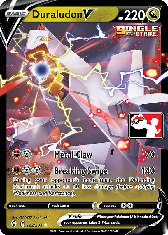 Duraludon V (122/203) [Prize Pack Series One] | Exor Games Bridgewater