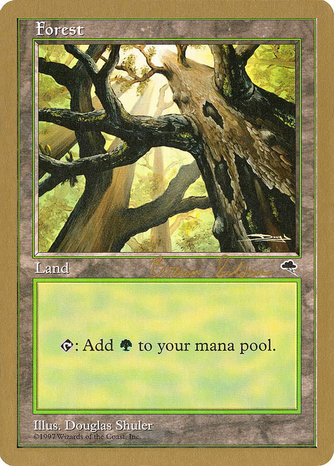 Forest (bs347) (Brian Selden) [World Championship Decks 1998] | Exor Games Bridgewater