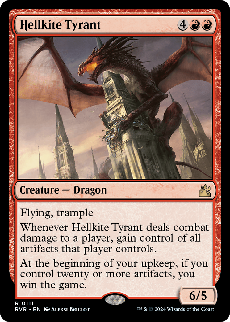 Hellkite Tyrant [Ravnica Remastered] | Exor Games Bridgewater