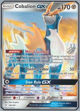 Cobalion GX (106/181) (Perfection - Henry Brand) [World Championships 2019] | Exor Games Bridgewater