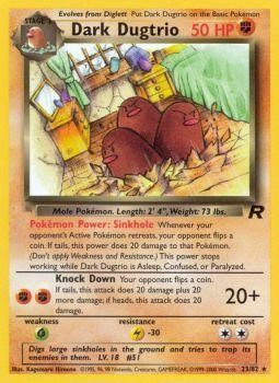 Dark Dugtrio (23/82) [Team Rocket Unlimited] | Exor Games Bridgewater