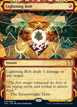 Lightning Bolt (Etched Foil) [Strixhaven Mystical Archive] | Exor Games Bridgewater