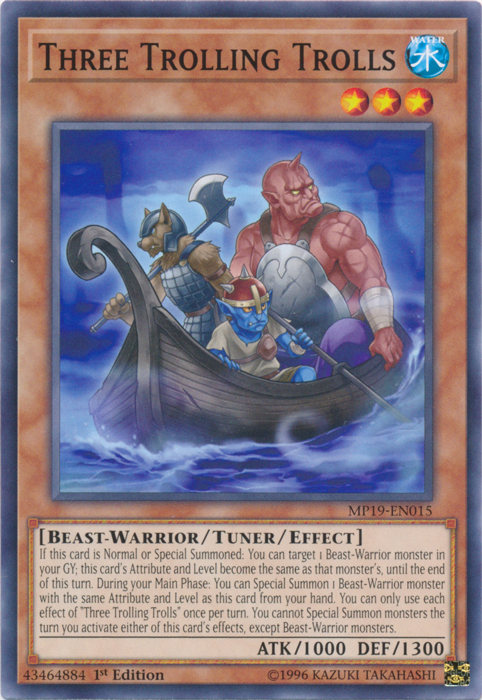Three Trolling Trolls [MP19-EN015] Common | Exor Games Bridgewater