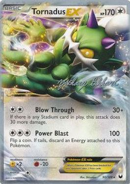 Tornadus EX (90/108) (CMT - Zachary Bokhari) [World Championships 2012] | Exor Games Bridgewater