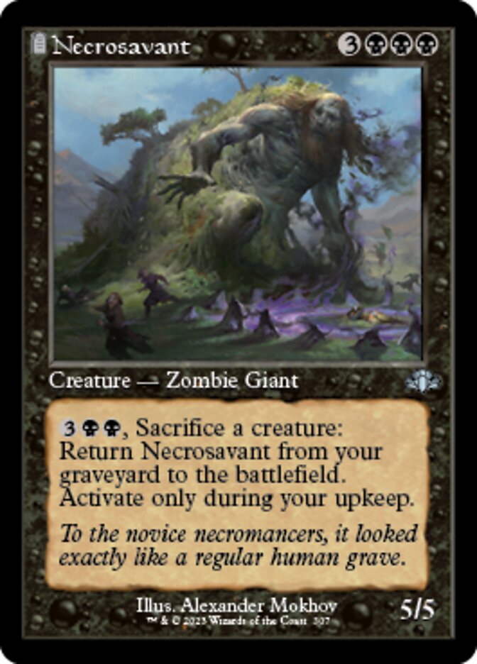 Necrosavant (Retro) [Dominaria Remastered] | Exor Games Bridgewater