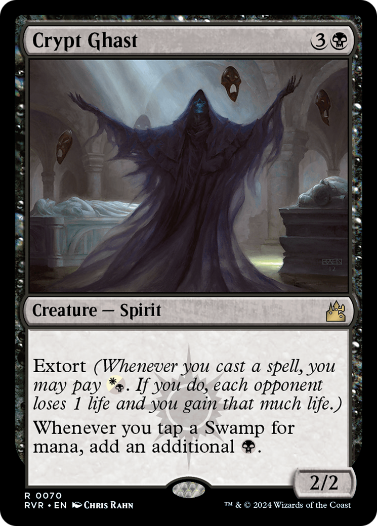 Crypt Ghast [Ravnica Remastered] | Exor Games Bridgewater