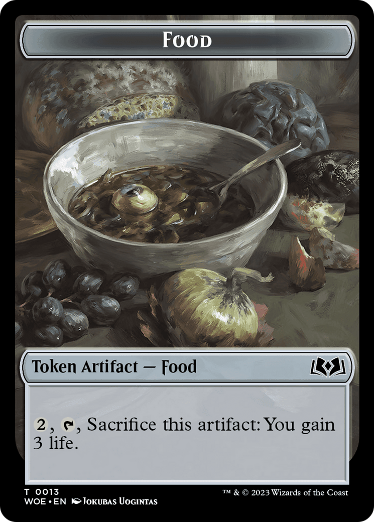 Food (0013) Token [Wilds of Eldraine Tokens] | Exor Games Bridgewater