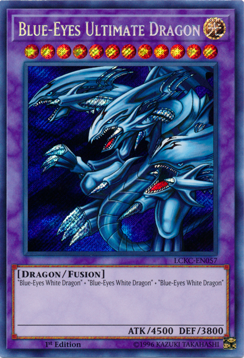 Blue-Eyes Ultimate Dragon [LCKC-EN057] Secret Rare | Exor Games Bridgewater