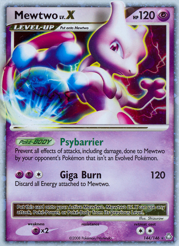 Mewtwo LV.X (144/146) [Diamond & Pearl: Legends Awakened] | Exor Games Bridgewater