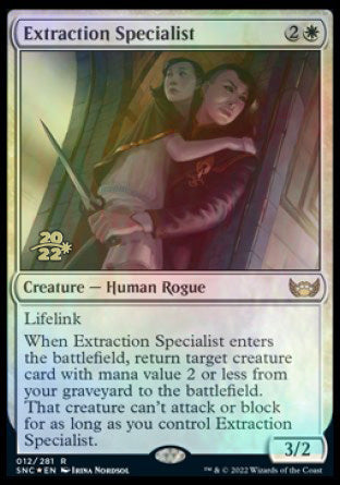 Extraction Specialist [Streets of New Capenna Prerelease Promos] | Exor Games Bridgewater