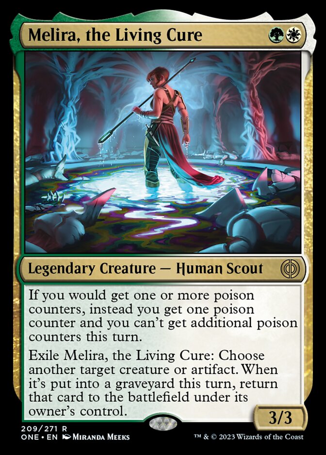 Melira, the Living Cure [Phyrexia: All Will Be One] | Exor Games Bridgewater