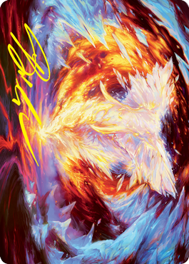 Magma Opus Art Card (Gold-Stamped Signature) [Strixhaven: School of Mages Art Series] | Exor Games Bridgewater