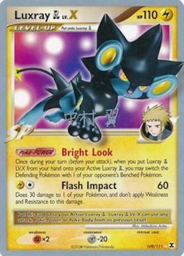 Luxray GL LV.X (109/111) (Crowned Tiger - Tsubasa Nakamura) [World Championships 2009] | Exor Games Bridgewater