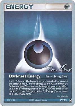 Darkness Energy (87/108) (Legendary Ascent - Tom Roos) [World Championships 2007] | Exor Games Bridgewater