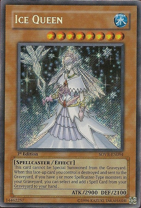 Ice Queen [SOVR-EN094] Secret Rare | Exor Games Bridgewater