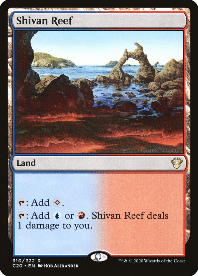 Shivan Reef [Commander 2020] | Exor Games Bridgewater