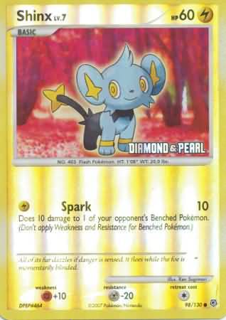 Shinx (98/130) [Burger King Promos: 2008 Collection] | Exor Games Bridgewater