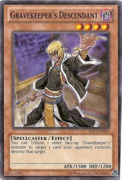 Gravekeeper's Descendant [BATT-EN010] Starfoil Rare | Exor Games Bridgewater