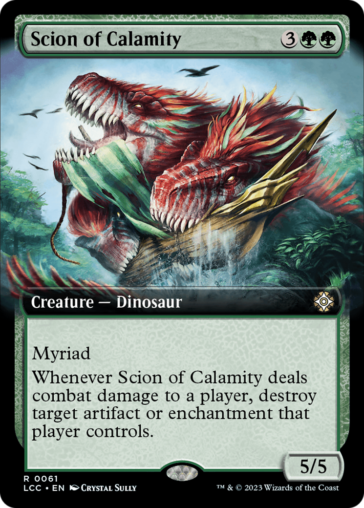 Scion of Calamity (Extended Art) [The Lost Caverns of Ixalan Commander] | Exor Games Bridgewater