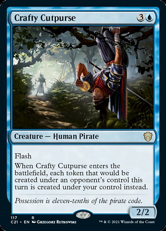 Crafty Cutpurse [Commander 2021] | Exor Games Bridgewater