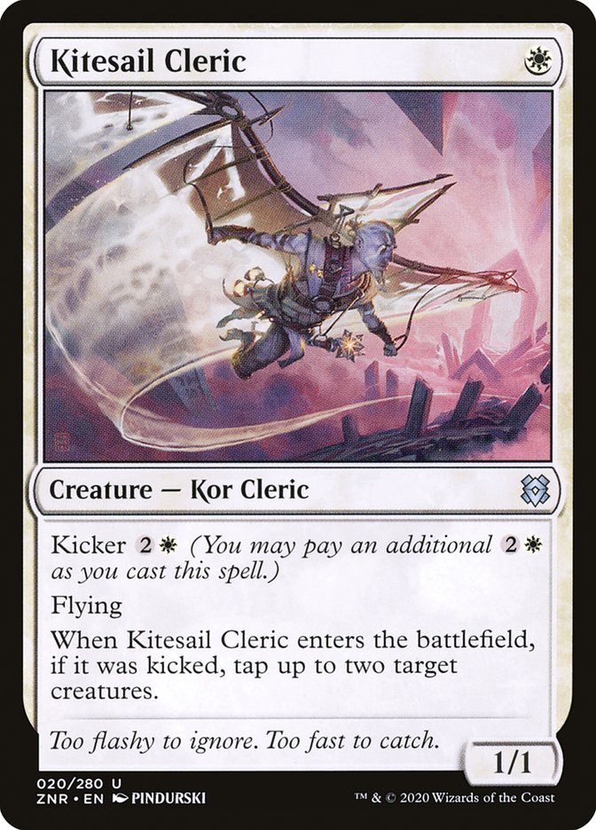 Kitesail Cleric [Zendikar Rising] | Exor Games Bridgewater