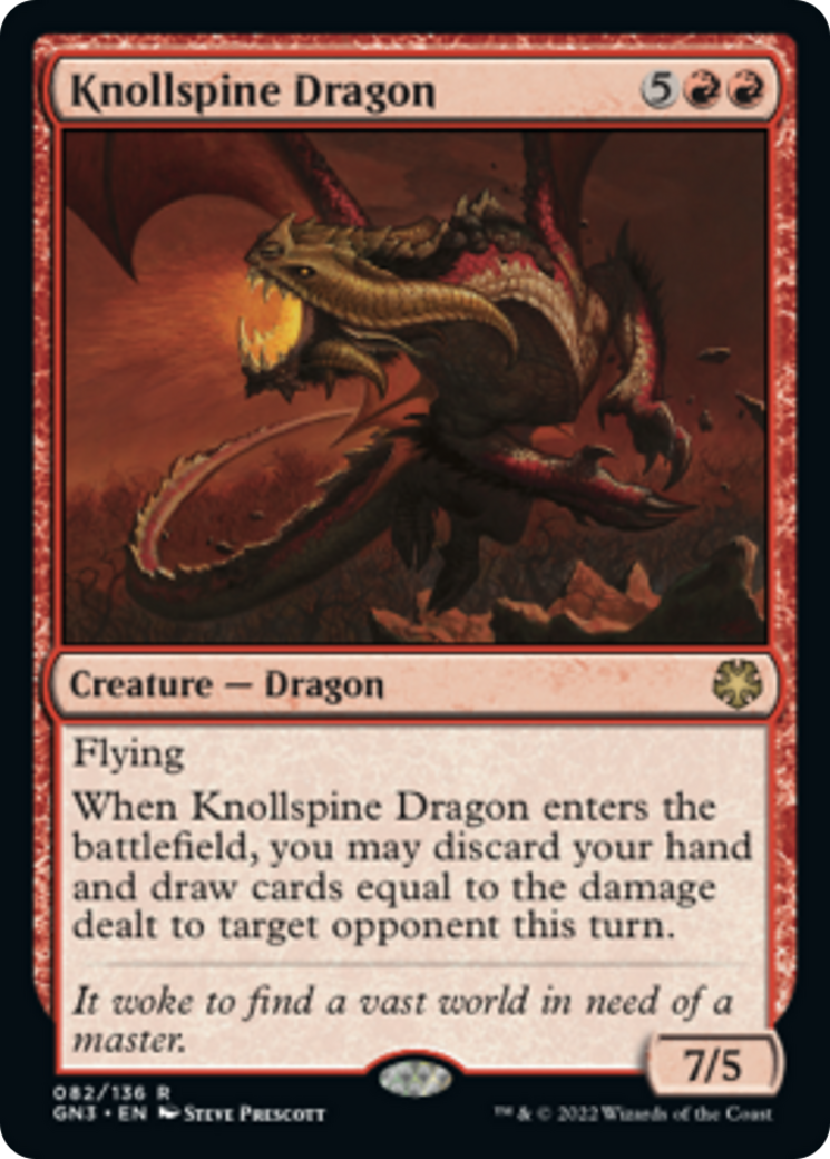 Knollspine Dragon [Game Night: Free-for-All] | Exor Games Bridgewater