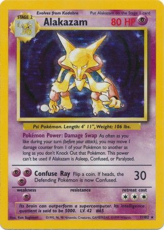 Alakazam (1/102) [Base Set Unlimited] | Exor Games Bridgewater