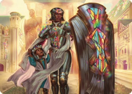 Guardian of New Benalia Art Card [Dominaria United Art Series] | Exor Games Bridgewater