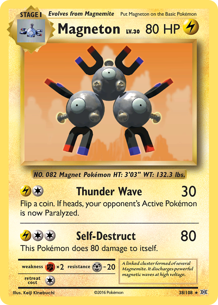 Magneton (38/108) [XY: Evolutions] | Exor Games Bridgewater