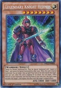 Legendary Knight Hermos [DRL2-EN008] Secret Rare | Exor Games Bridgewater