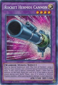 Rocket Hermos Cannon [DRL2-EN010] Secret Rare | Exor Games Bridgewater